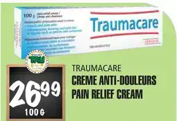 Marches Tau CREME ANTI-DOULEURS TRAUMACARE offer
