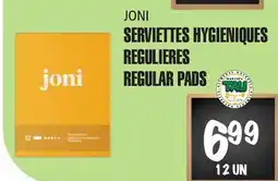 Marches Tau SERVIETTES HYGIENIQUES REGULIERES JONI offer