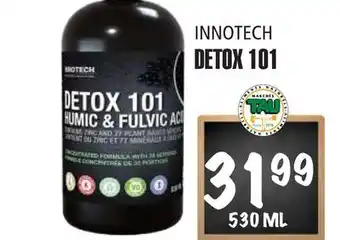 Marches Tau DETOX 101 INNOTECH offer