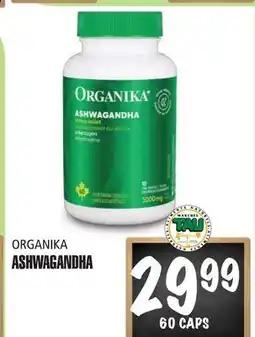 Marches Tau ORGANIKA ASHWAGANDHA offer