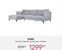 Meubles RD elena - sectional with chaise offer