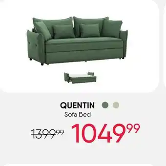 Meubles RD quentin - Sleeper Sofa with Storage - Green offer