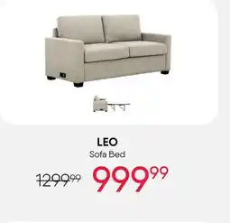 Meubles RD leo - Full-Size Sleeper Sofa with USB Ports offer