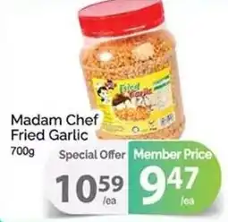 T&T Supermarket Madam chef fried garlic offer