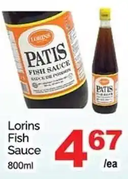 T&T Supermarket Lorins fish sauce offer
