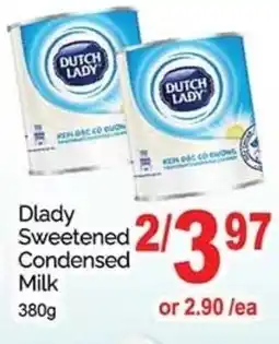 T&T Supermarket Dlady Sweetened condensed milk offer