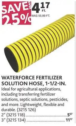 Co-op Waterforce fertilizer solution hose, 1-1/2-in. offer