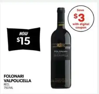 Real Canadian Liquorstore Folonari Valpolicella offer