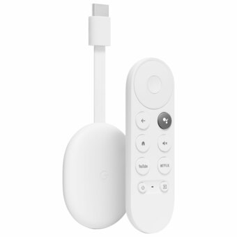 Best Buy Google Chromecast with Google TV - Snow offer