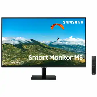 Best Buy Samsung 27" FHD 60Hz 8ms GTG VA LED Smart Monitor (LS27AM500NNXZA) - Black offer