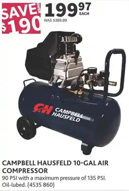 Co-op Campbell hausfeld air compressor offer
