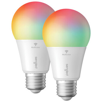 Best Buy Sengled A19 Smart Wi-Fi LED Light Bulbs - 2 Pack - Multi-Colour offer