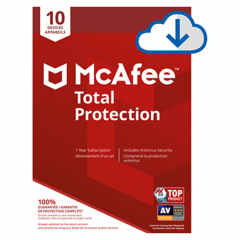 Best Buy McAfee Total Protection (PC/Mac) - 10 Device - 1 Year - Digital Download offer