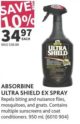 Co-op Absorbine ultra shield ex spray offer