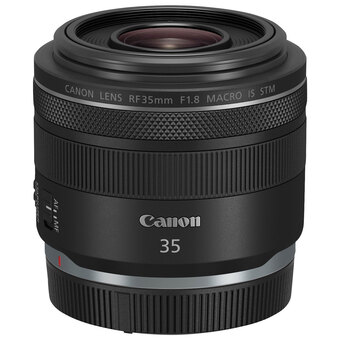 Best Buy Canon RF 35mm f/1.8 Macro IS STM Lens - Black offer