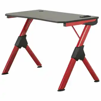 Best Buy My Style Collection GD102 43"W Gaming Desk - Red offer