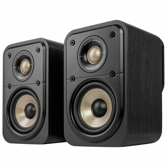 Best Buy Polk Audio Signature Elite ES10 100-Watt Bookshelf Speaker - Pair - Stunning Black offer