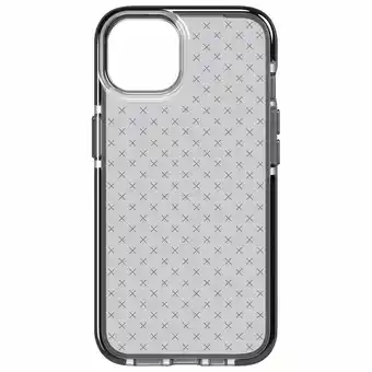 Best Buy tech21 Evo Check Fitted Soft Shell Case for iPhone 13 - Black offer