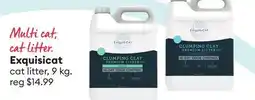 Petsmart Exquisicat cat litter, 9 kg offer