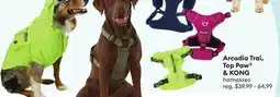 Petsmart Arcadia Trai, Top Paw & KONG harnesses offer