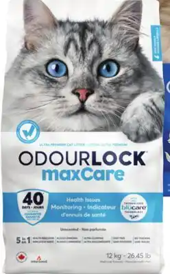 Petsmart OdourLock maxCare premium health monitoring clay litter offer