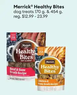 Petsmart Merrick Healthy Bites dog treats offer