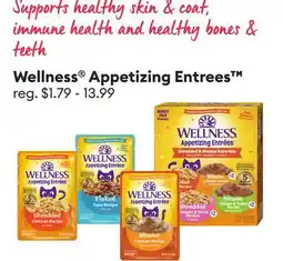 Petsmart Wellness Appetizing Entrees offer
