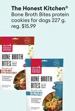Petsmart The Honest Kitchen Bone Broth Bites protein cookies for dogs 227 g offer
