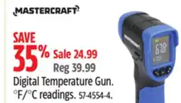 Canadian Tire Mastercraft Digital Temperature Gun offer