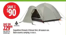 Canadian Tire Expedition Pinnacle 2-Person Tent offer