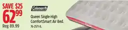 Canadian Tire Coleman Queen Single-High ComfortSmart Air Bed offer