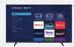 Canadian Tire Westinghouse 65˝ 4K UHD Roku Smart TV offer