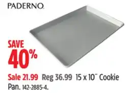 Canadian Tire PADERNO 15 x 10˝ Cookie Pan offer