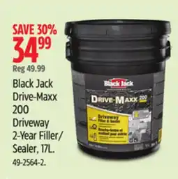 Canadian Tire Black Jack Drive-Maxx 200 Driveway 2-Year Filler/Sealer offer