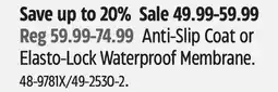 Canadian Tire Daich Anti-Slip Coat or Elasto-Lock Waterproof Membrane offer