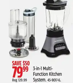 Canadian Tire Hamilton Beach 3-in-1 Multi- Function Kitchen System offer