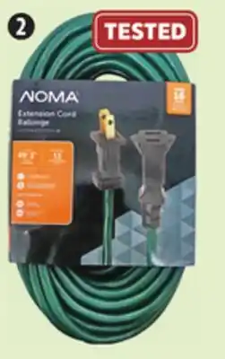 Canadian Tire Noma 15m Garden Extension Cord offer