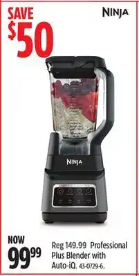 Canadian Tire Professional Plus Blender with Auto-iQ offer