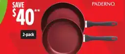 Canadian Tire PADERNO 26cm and 30cm Forged Non-Stick Pan offer