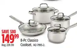 Canadian Tire Lagostina 8-Pc Classico Cookset offer