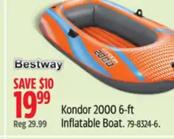 Canadian Tire Bestway Kondor 2000 6-ft Inflatable Boat offer