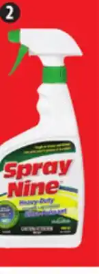 Canadian Tire Spray Nine Cleaner/Degreaser offer