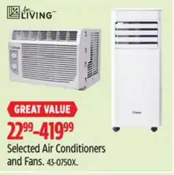 Canadian Tire Selected Air Conditioners and Fans offer