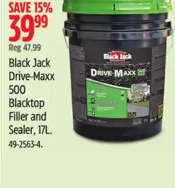 Canadian Tire Black Jack Drive-Maxx 500 Blacktop Filler and Sealer, 17L offer
