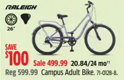 Canadian Tire Raleigh Campus Adult Bike offer