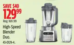 Canadian Tire Ninja High-Speed Blender Duo offer
