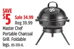 Canadian Tire Master Chef Portable Charcoal Grill offer