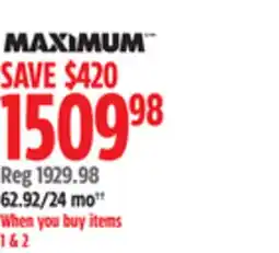 Canadian Tire Maximum Cabinet offer