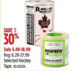 Canadian Tire Selected Hockey Tape offer