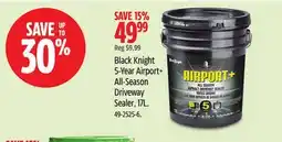 Canadian Tire Black Knight 5-Year Airport+ All-Season Driveway Sealer offer